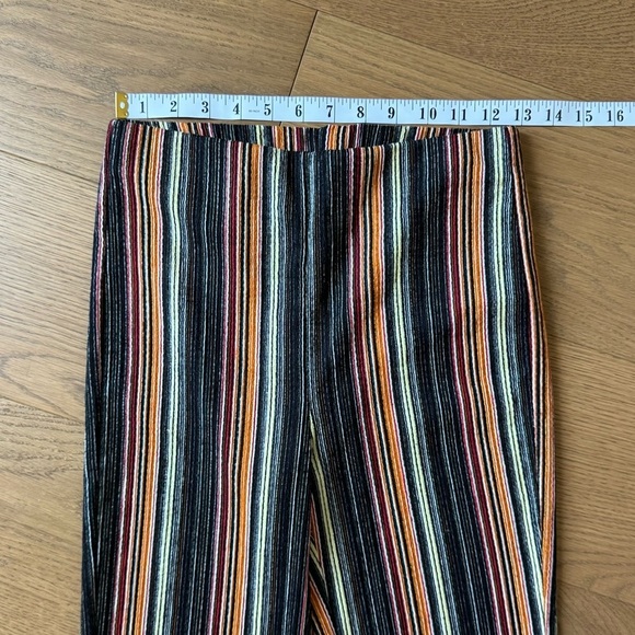 Free People Kitty Flare Striped Wide Leg Pants - Size XS - Like New - Picture 8 of 12